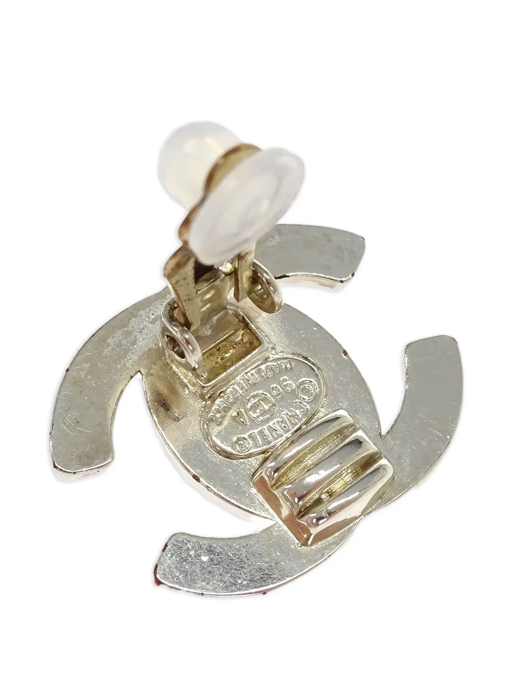1996 Cc Turn-Lock Earrings