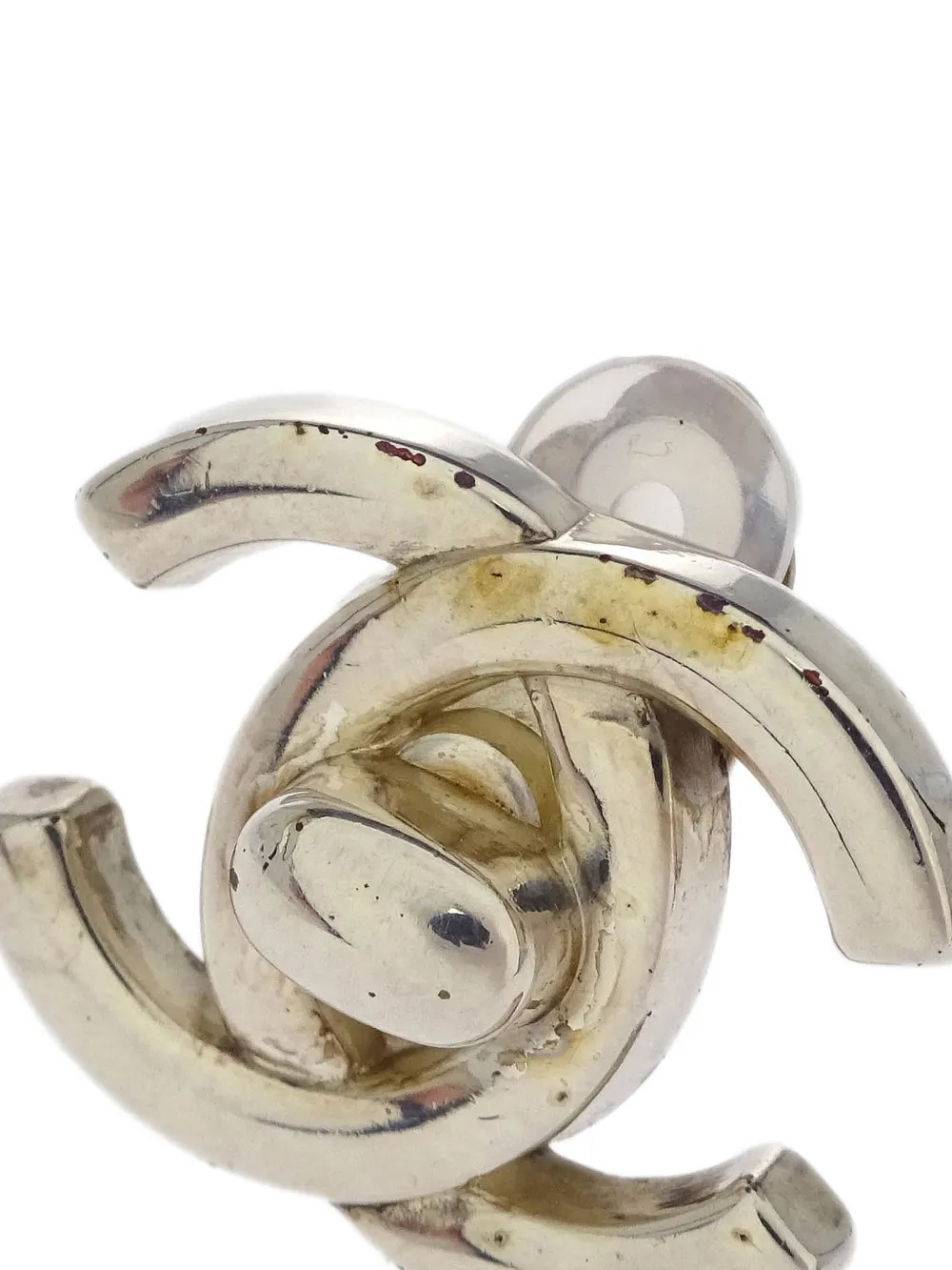 1996 Cc Turn-Lock Earrings