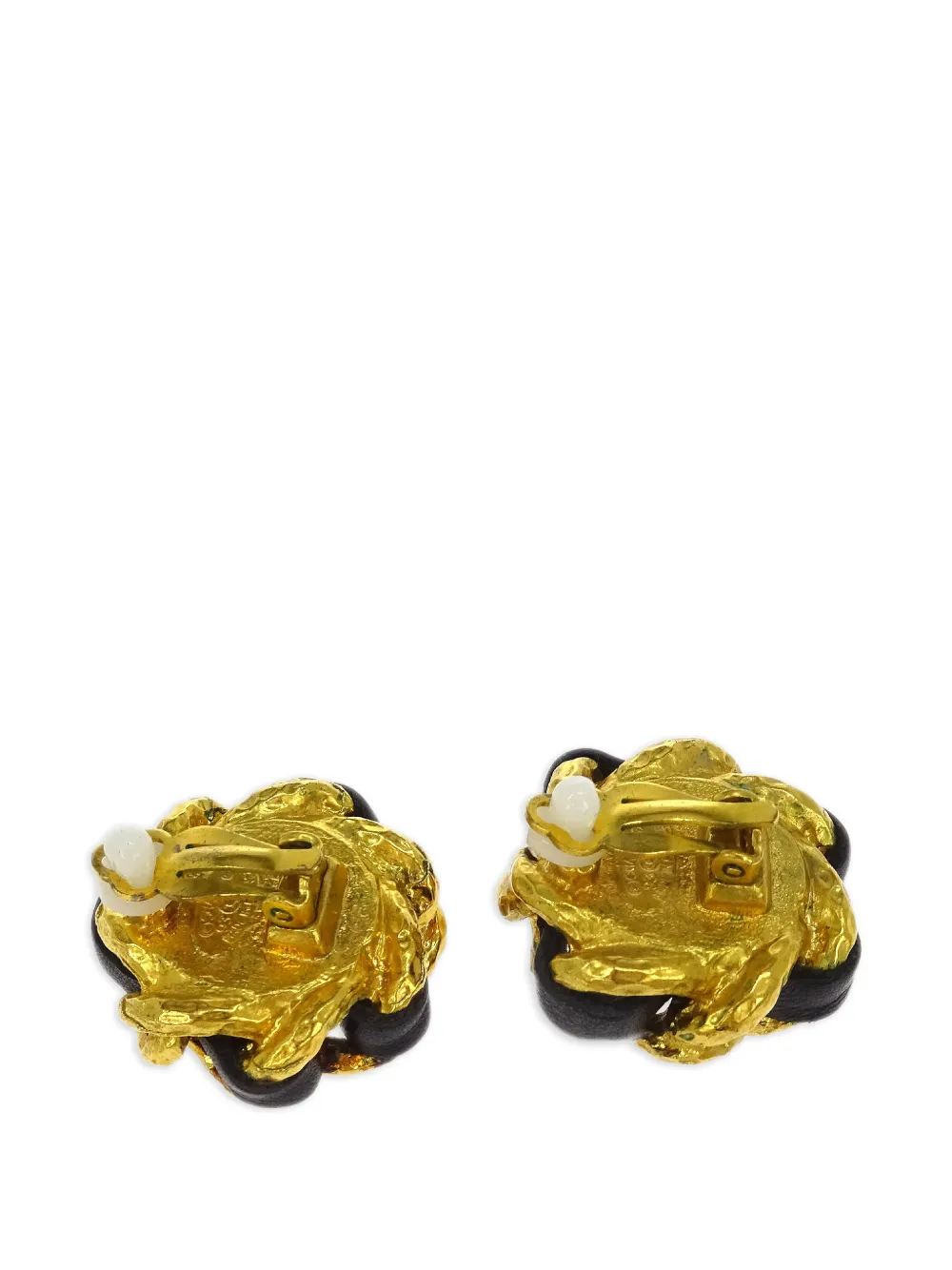1993 Faux-Pearl Clip-On Earrings