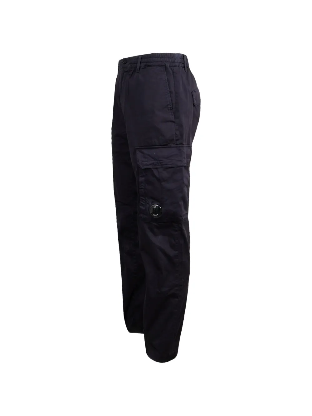 C.P. Company Cargo broek met logodetail Blauw