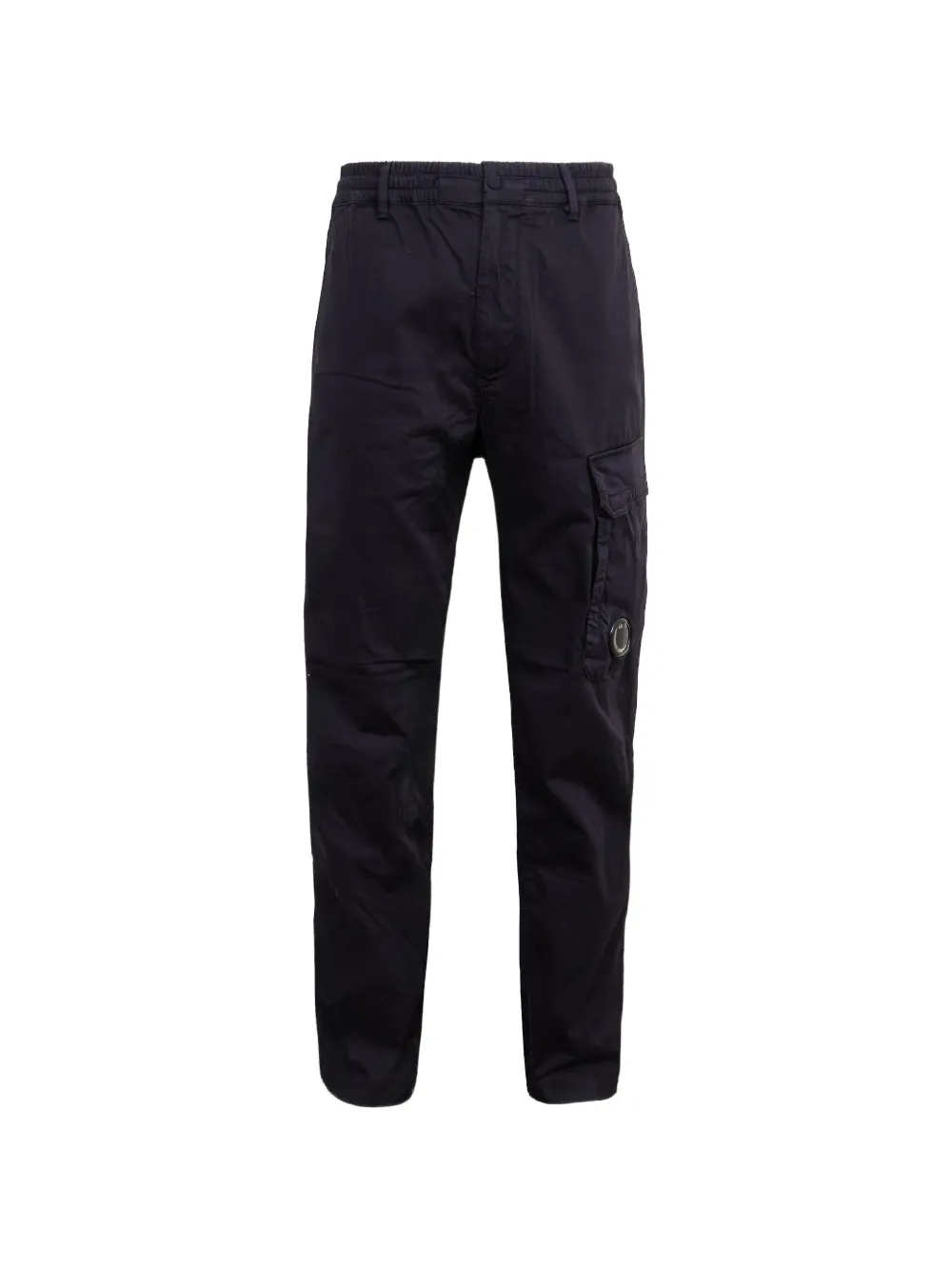 C.P. Company logo-detail cargo pants - Blu