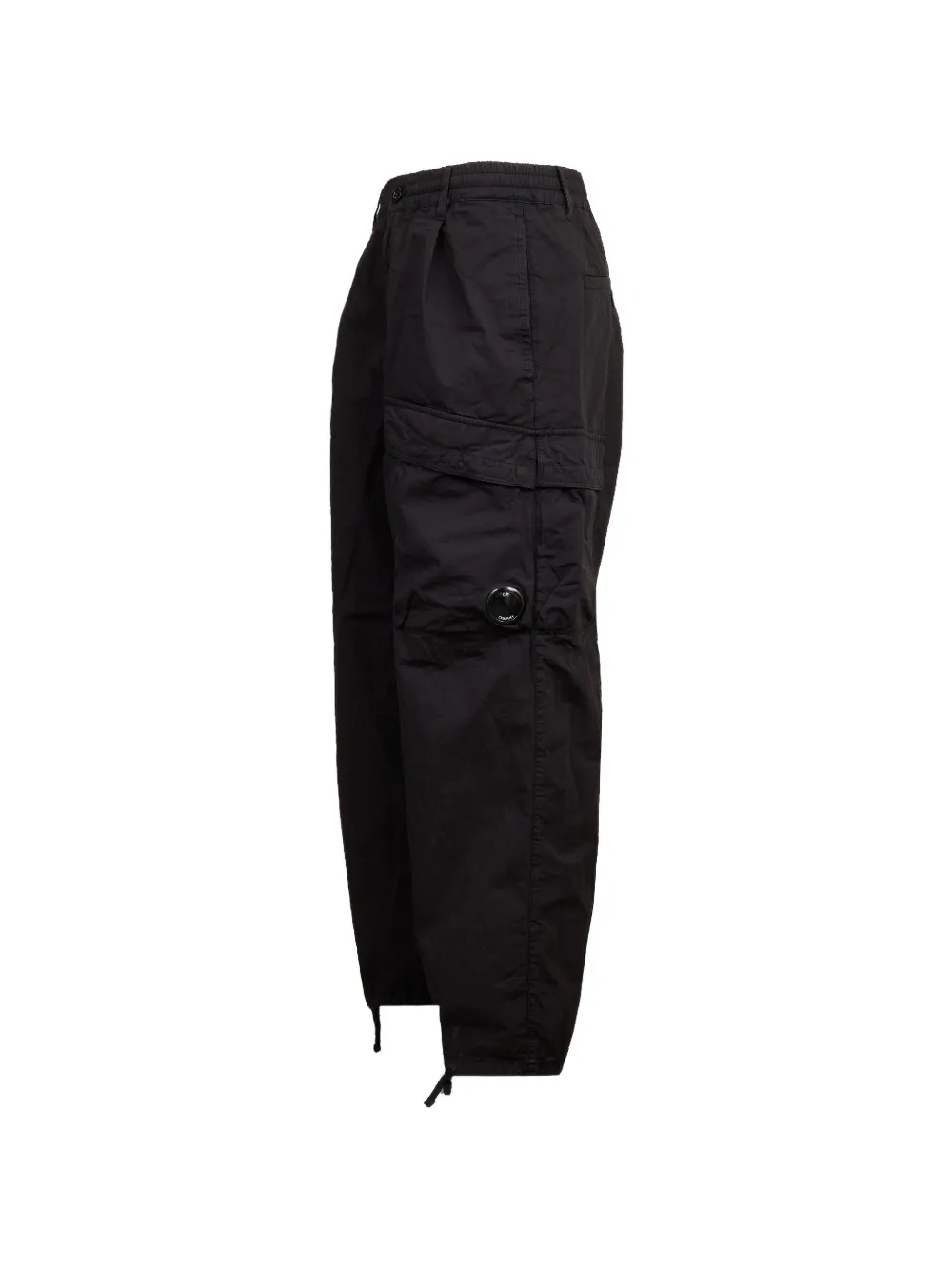 C.P. Company Micro-Reps Lens boxy-fit broek met zak Zwart