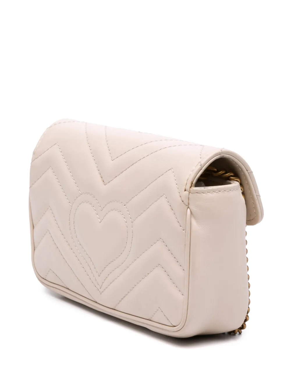 2016-2025 Mini Gg Marmont Matelasse Leather Flap Crossbody Bag