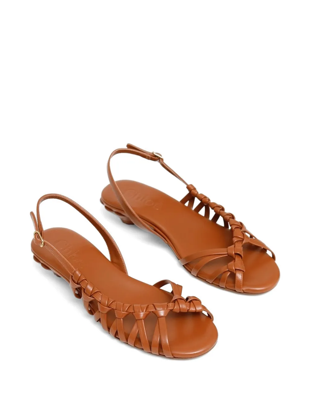 Chloé Estra sandalen Bruin