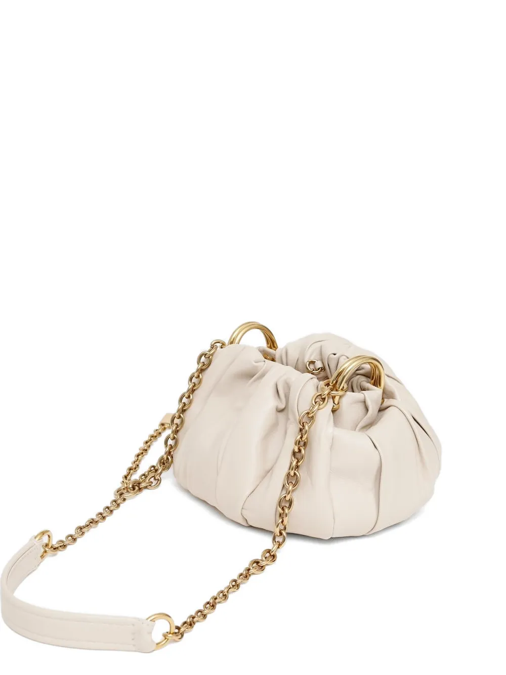Chloé Schoudertas met kettingband Beige