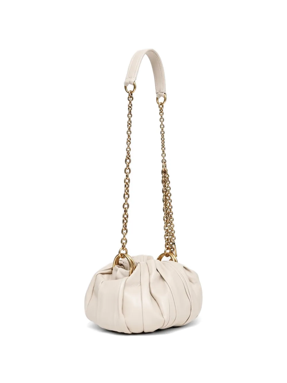 Chloé Schoudertas met kettingband Beige