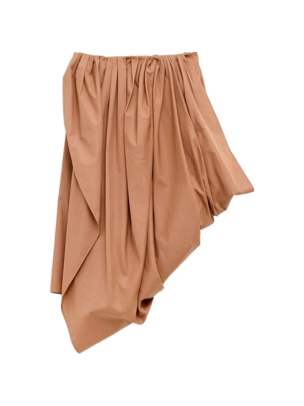 Chloé gathered mini skirt - Toni neutri