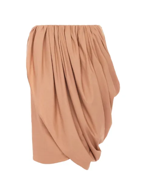 Chloé wrap skirt in cotton poplin