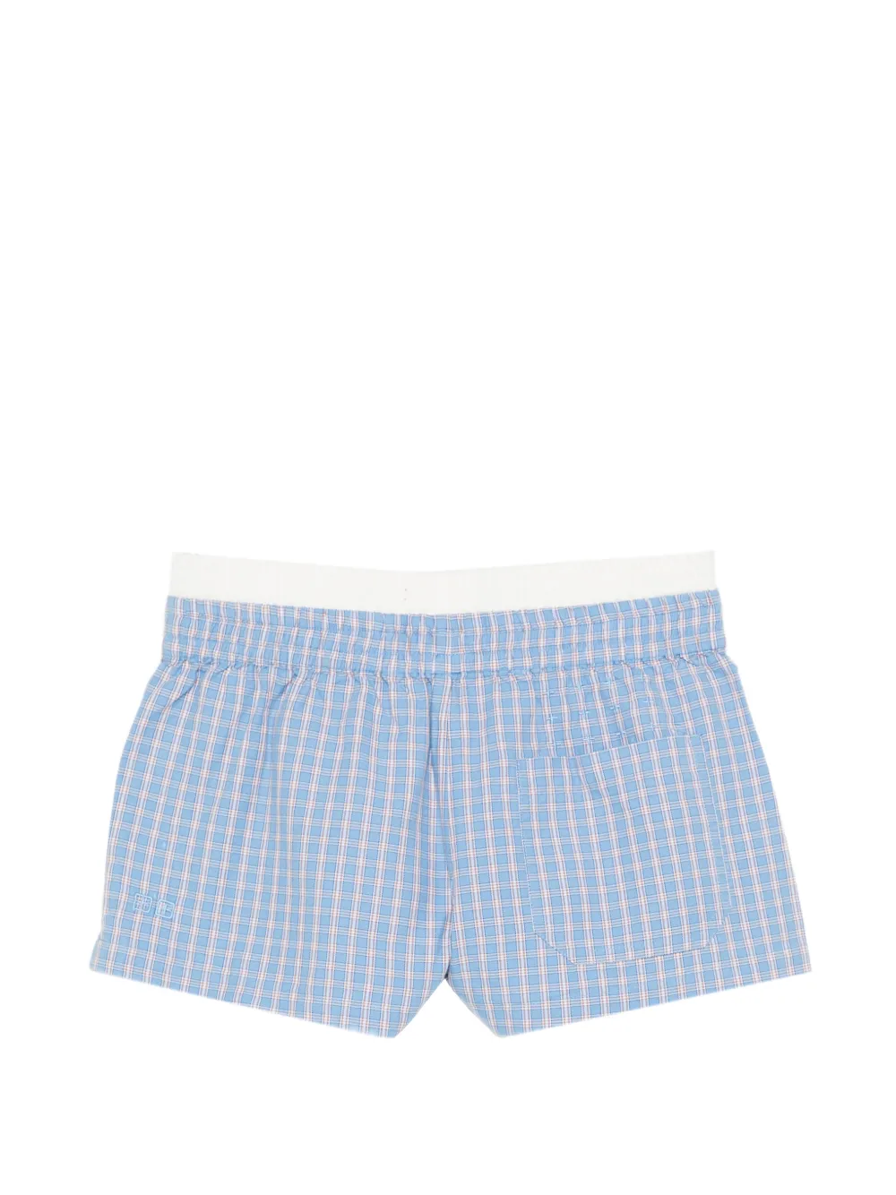  Ksubi Check Boxer Shorts - Blue 