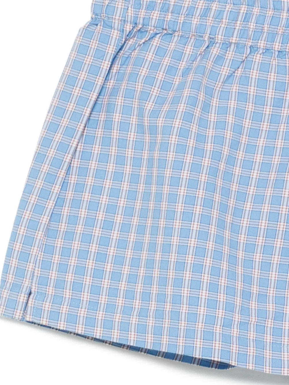  Ksubi Check Boxer Shorts - Blue 