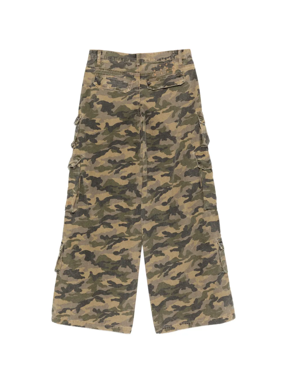  Ksubi Dropout Camouflage Cargo Pants - Green 