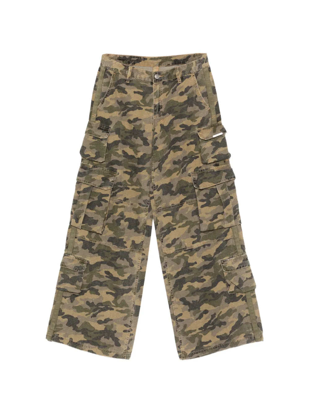 Ksubi Dropout camouflage cargo pants - Verde