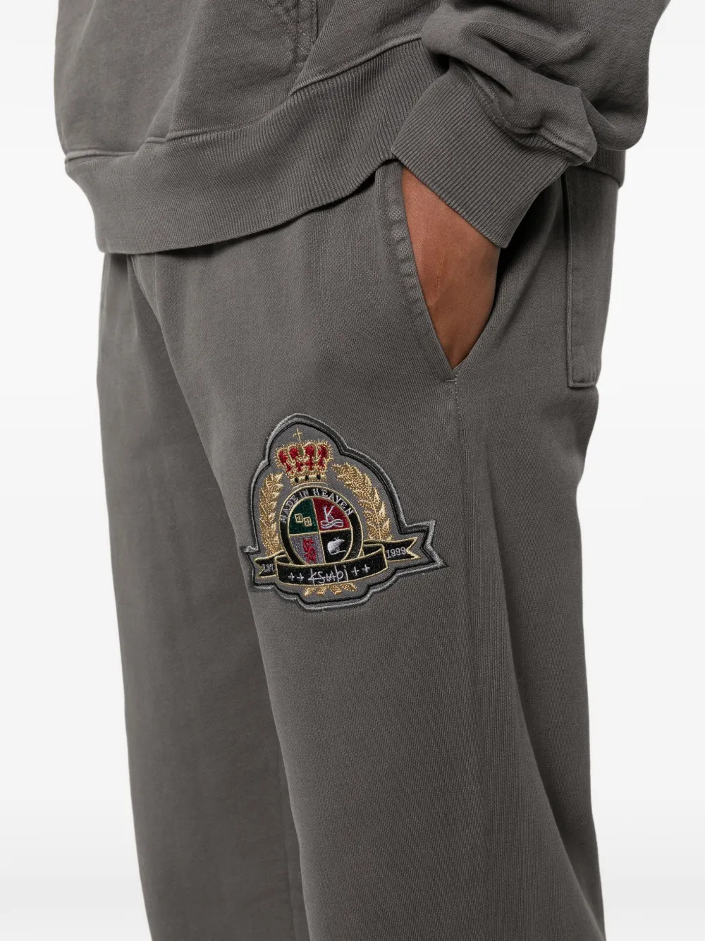 Ksubi Trainingsbroek met applicatie Grijs