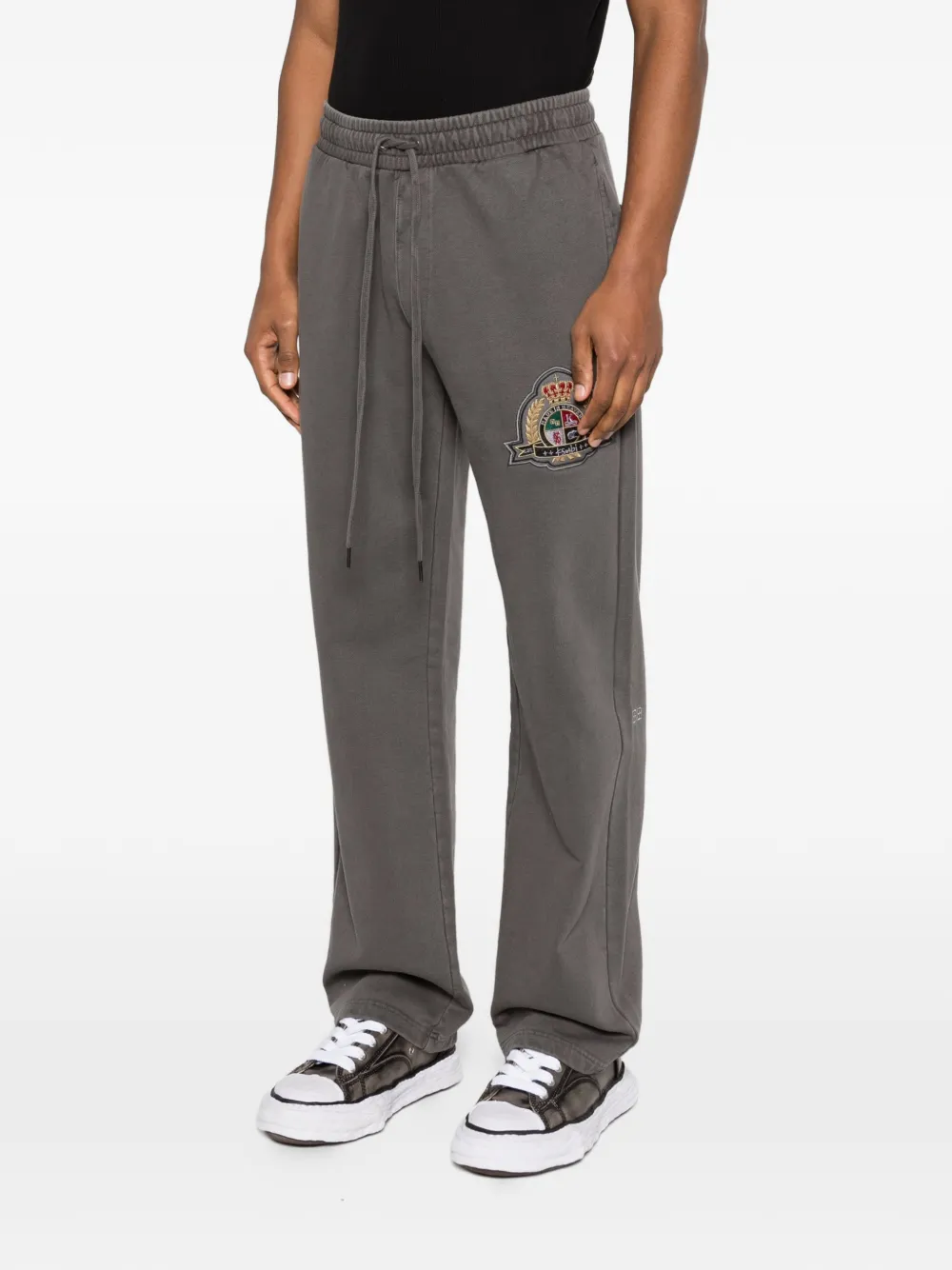  Ksubi Appliqué Tack Pants - Grey 