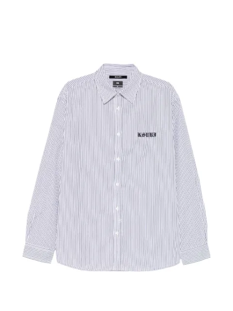 Ksubi striped signature long-sleeved shirt