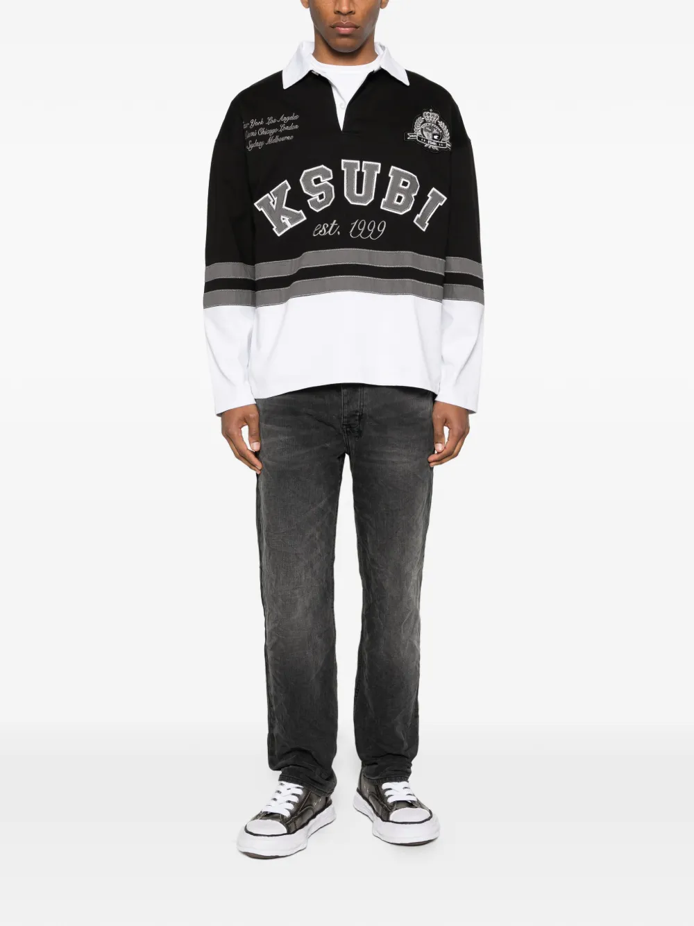 Ksubi 듀크 럭비 폴로 셔츠 | Image 2