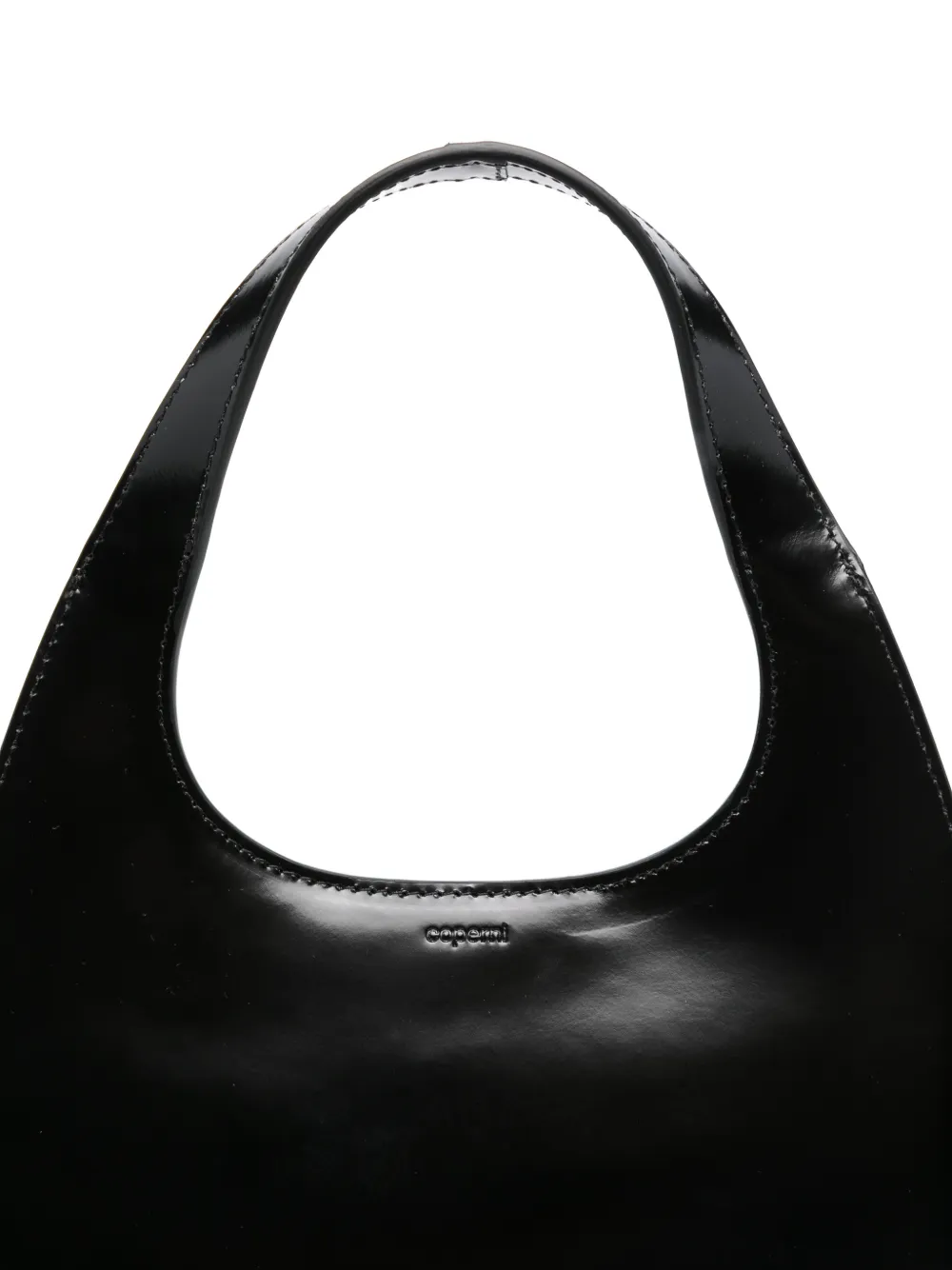 Coperni Slim Swipe Phone Bag in Black, view 4