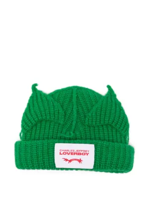 Walter Van Beirendonck ポンポン ビーニー | ブラック | FARFETCH JP