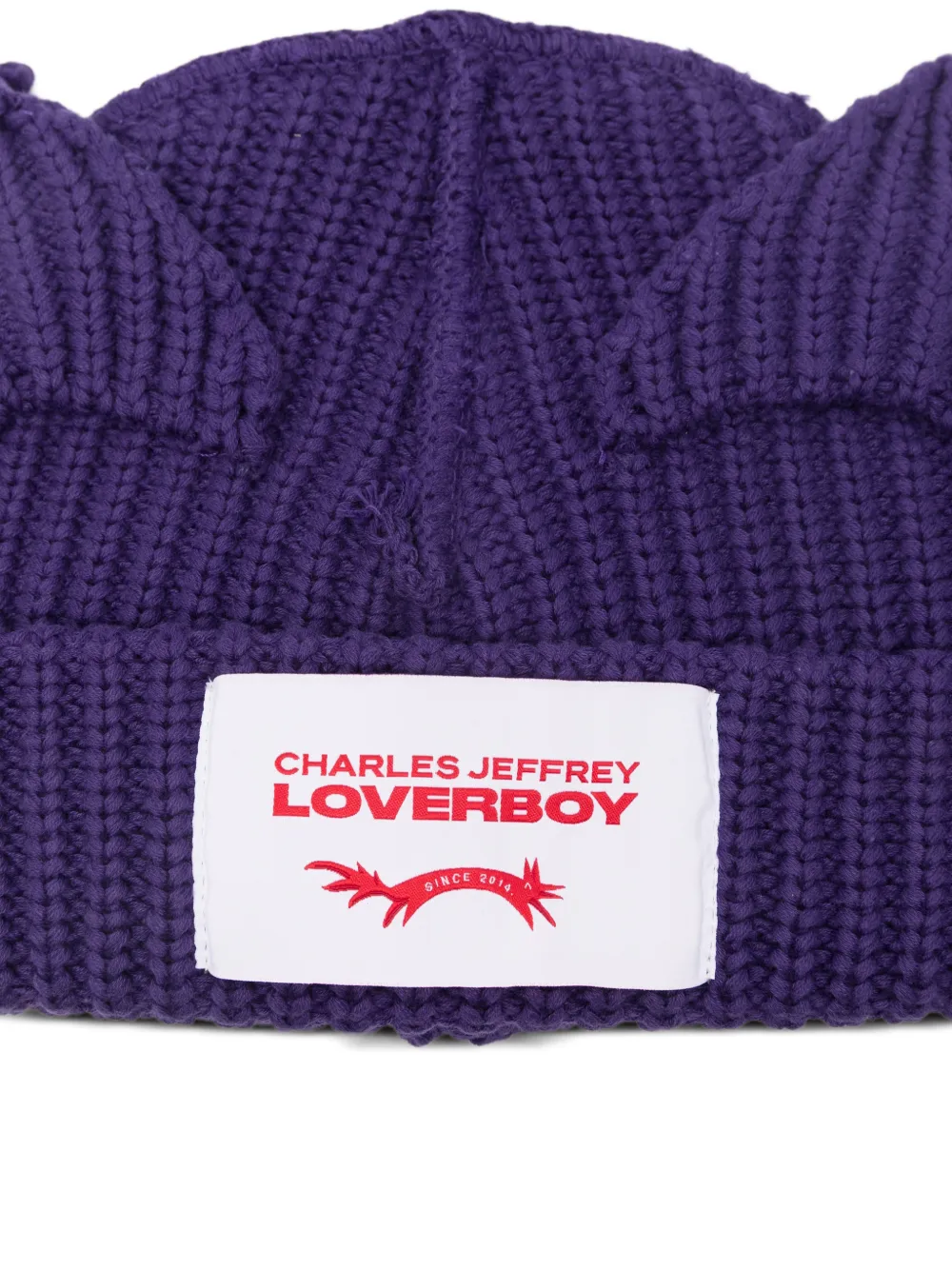 Charles Jeffrey Loverboy Muts met oren Paars