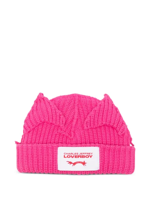 Charles Jeffrey Loverboy ears beanie hat
