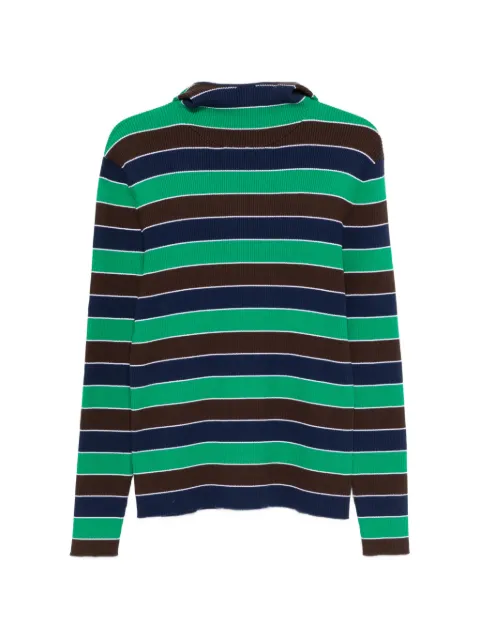 Charles Jeffrey Loverboy ribbed striped knitwear