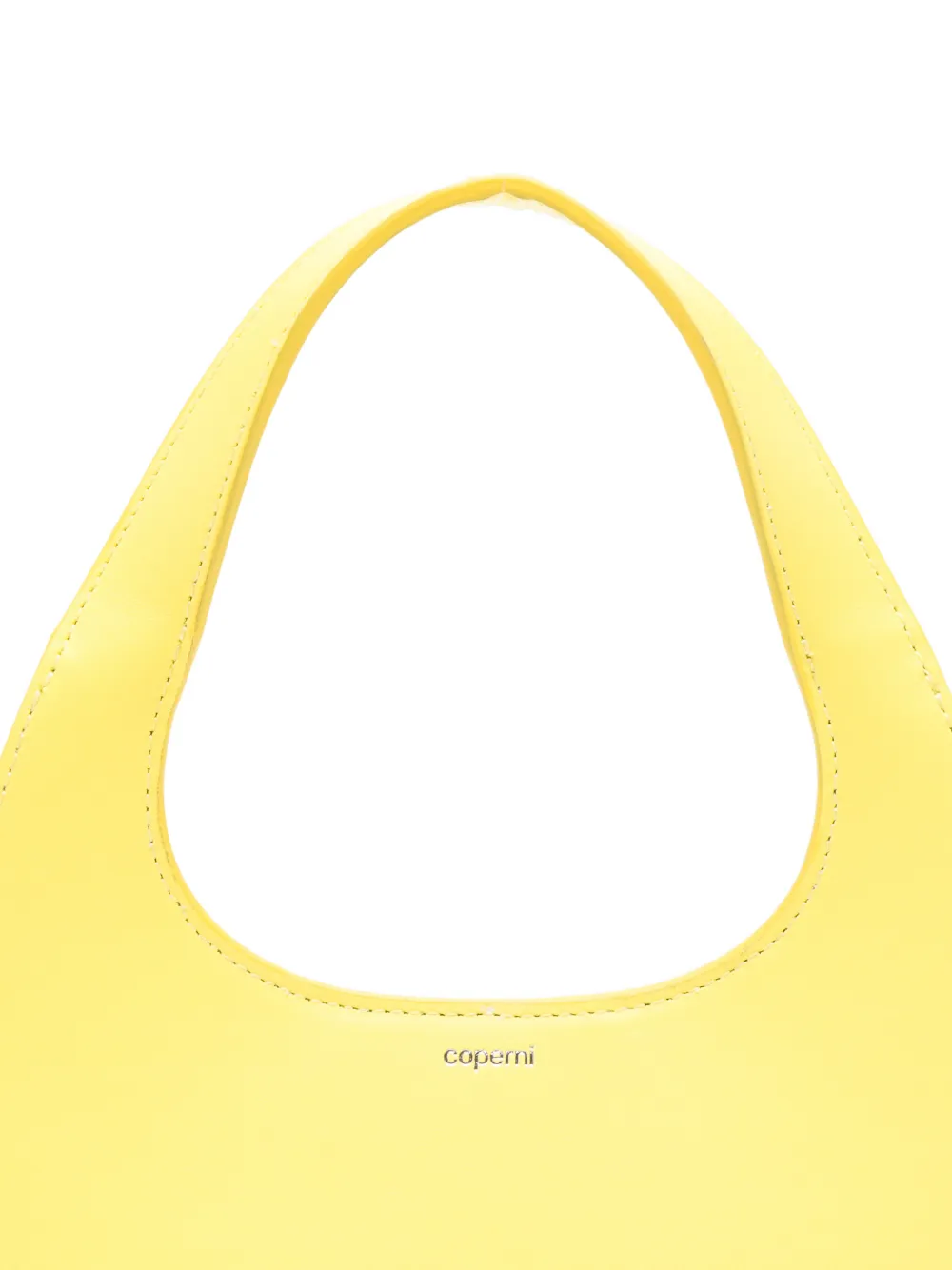Coperni Swipe telefoonhoes shopper Geel