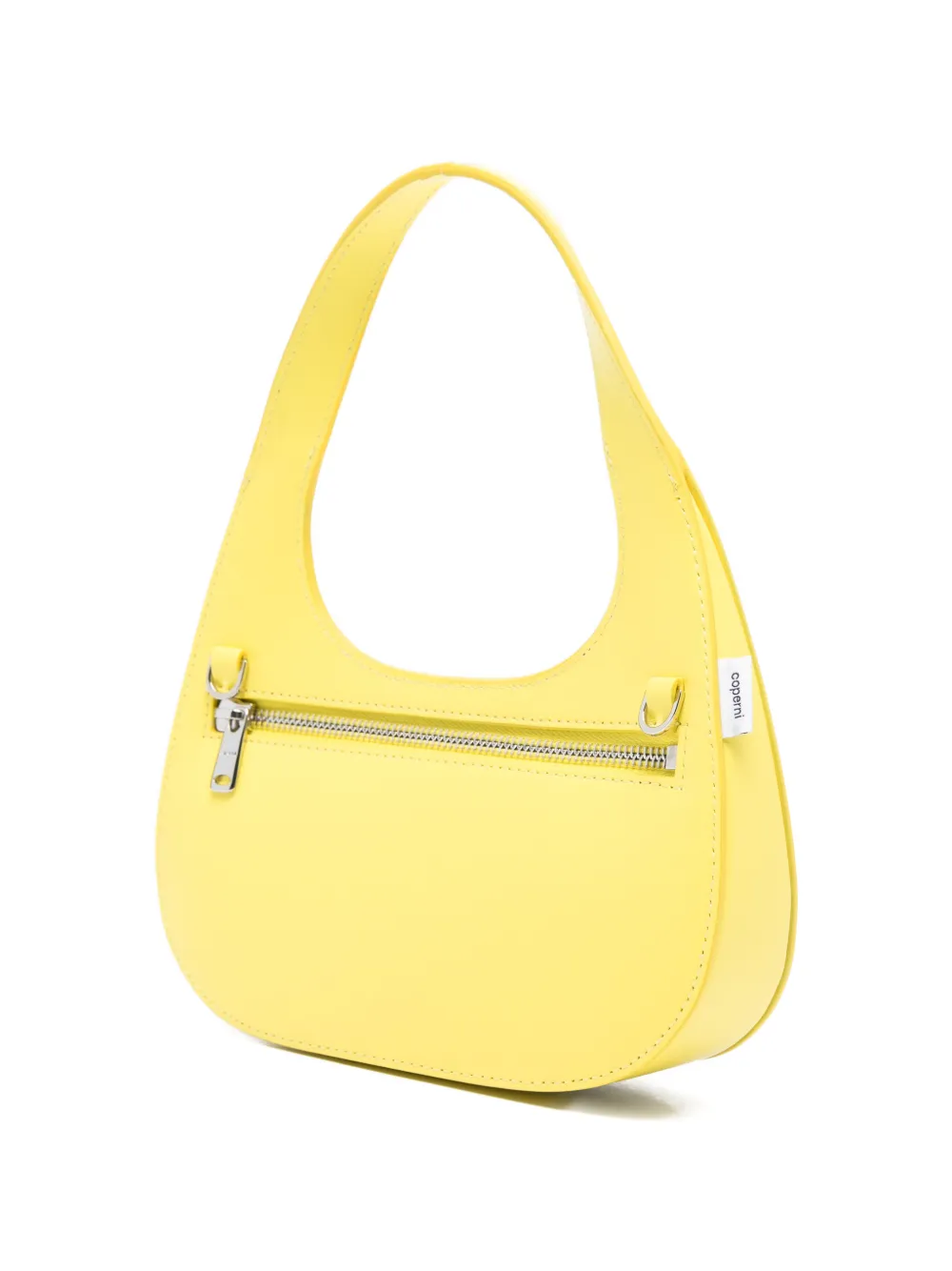 Coperni Swipe telefoonhoes shopper Geel