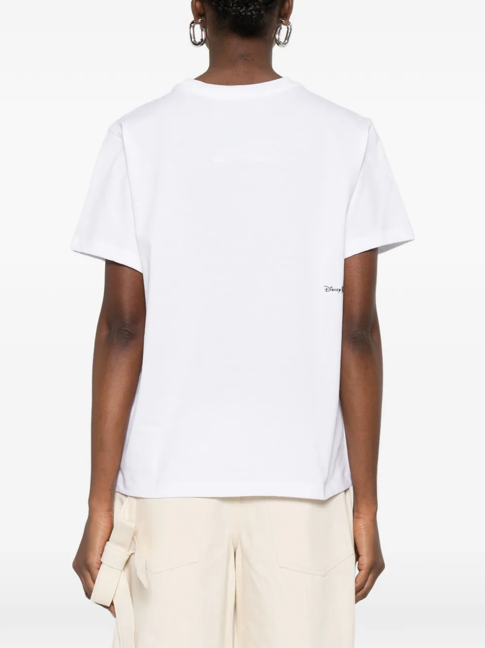 Coperni x Disney T-shirt met print Wit