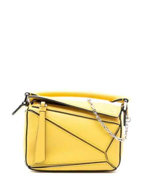 Loewe Pre-Owned Nano Calfskin Puzzle satchel från 2020