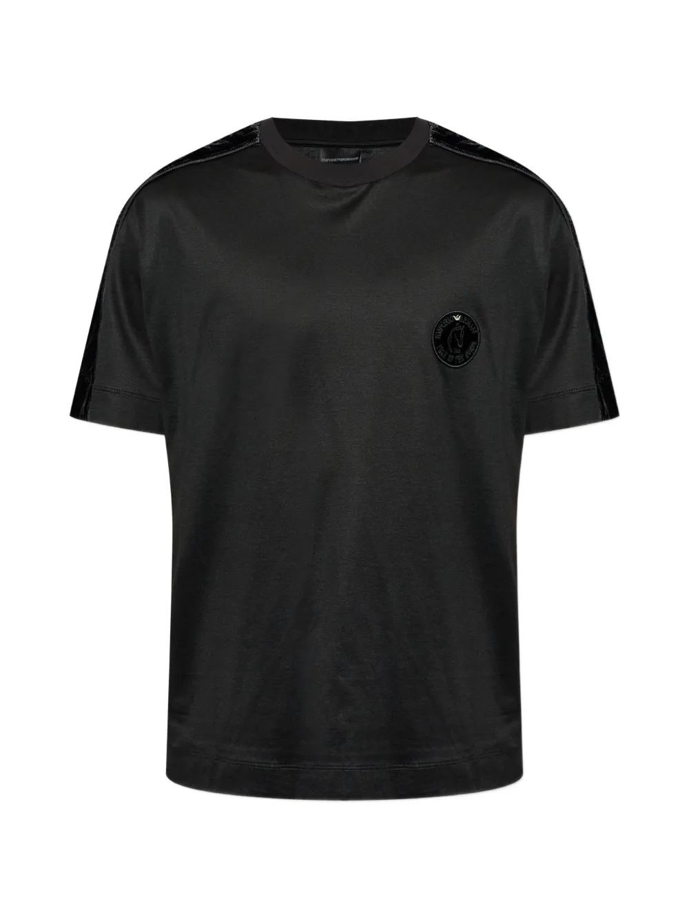 Emporio Armani Lunar New Year patched T-shirt - Nero