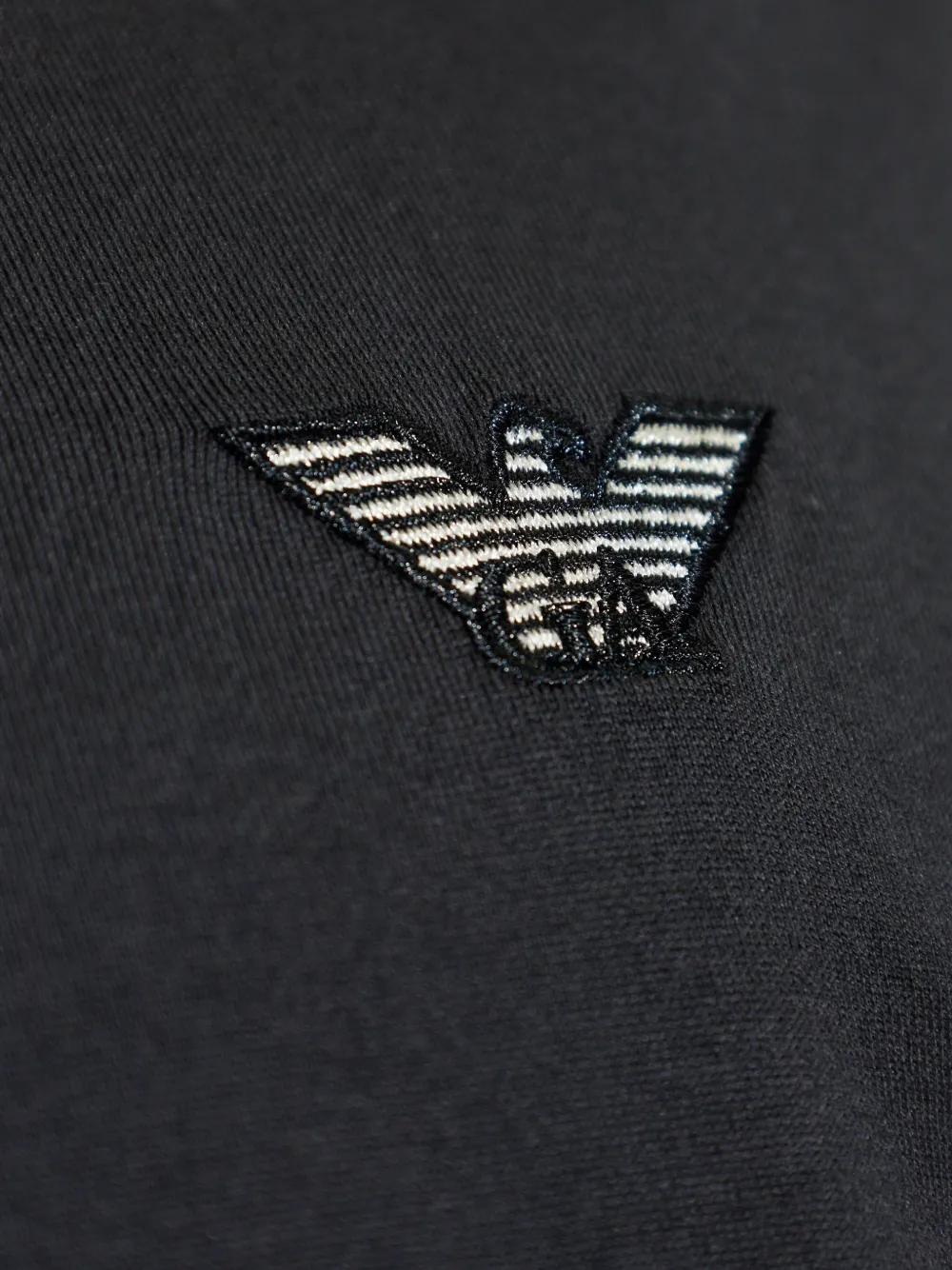 Emporio Armani T-shirt met lange mouwen Zwart