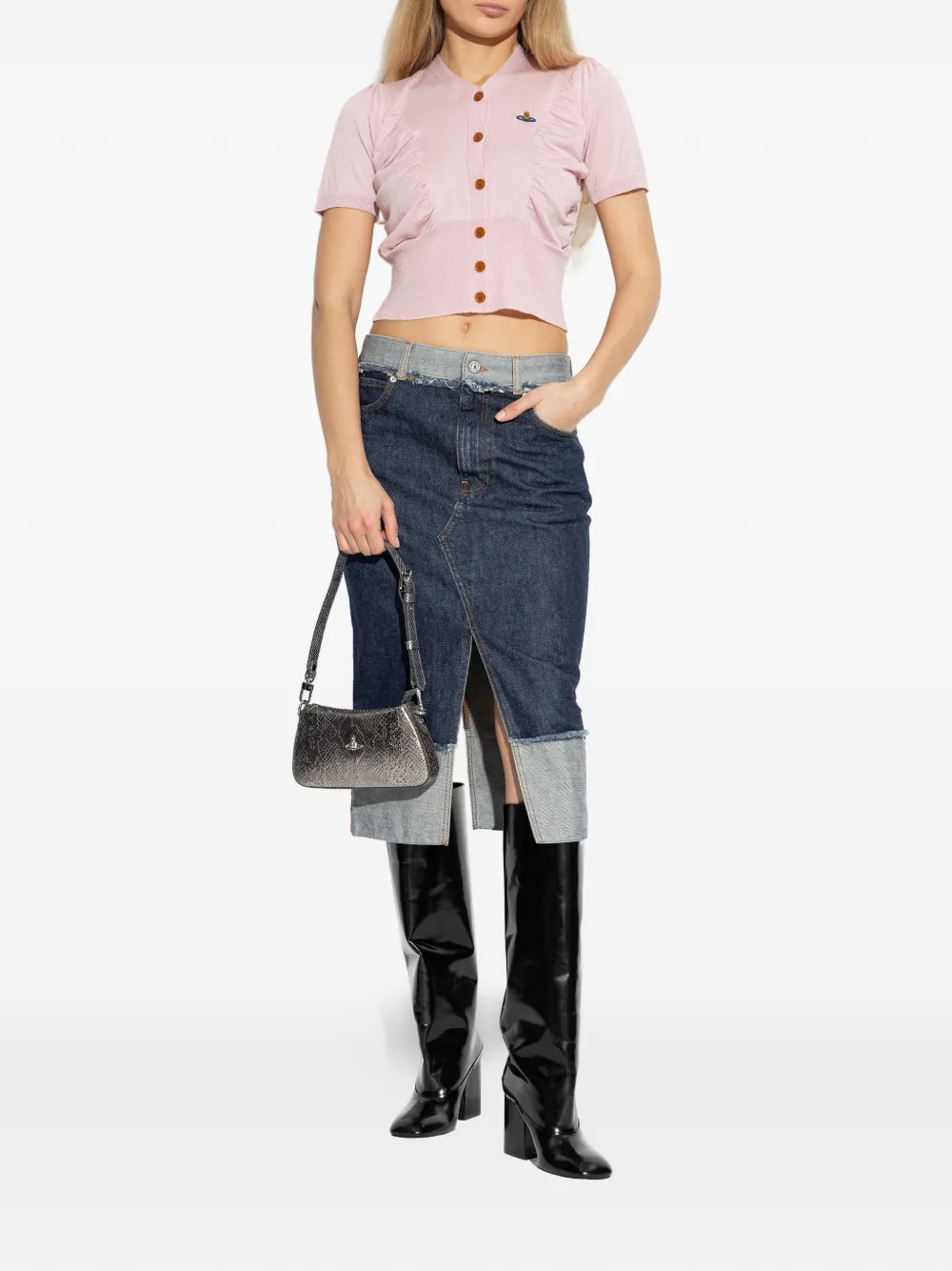 Vivienne Westwood Top met knopen Roze