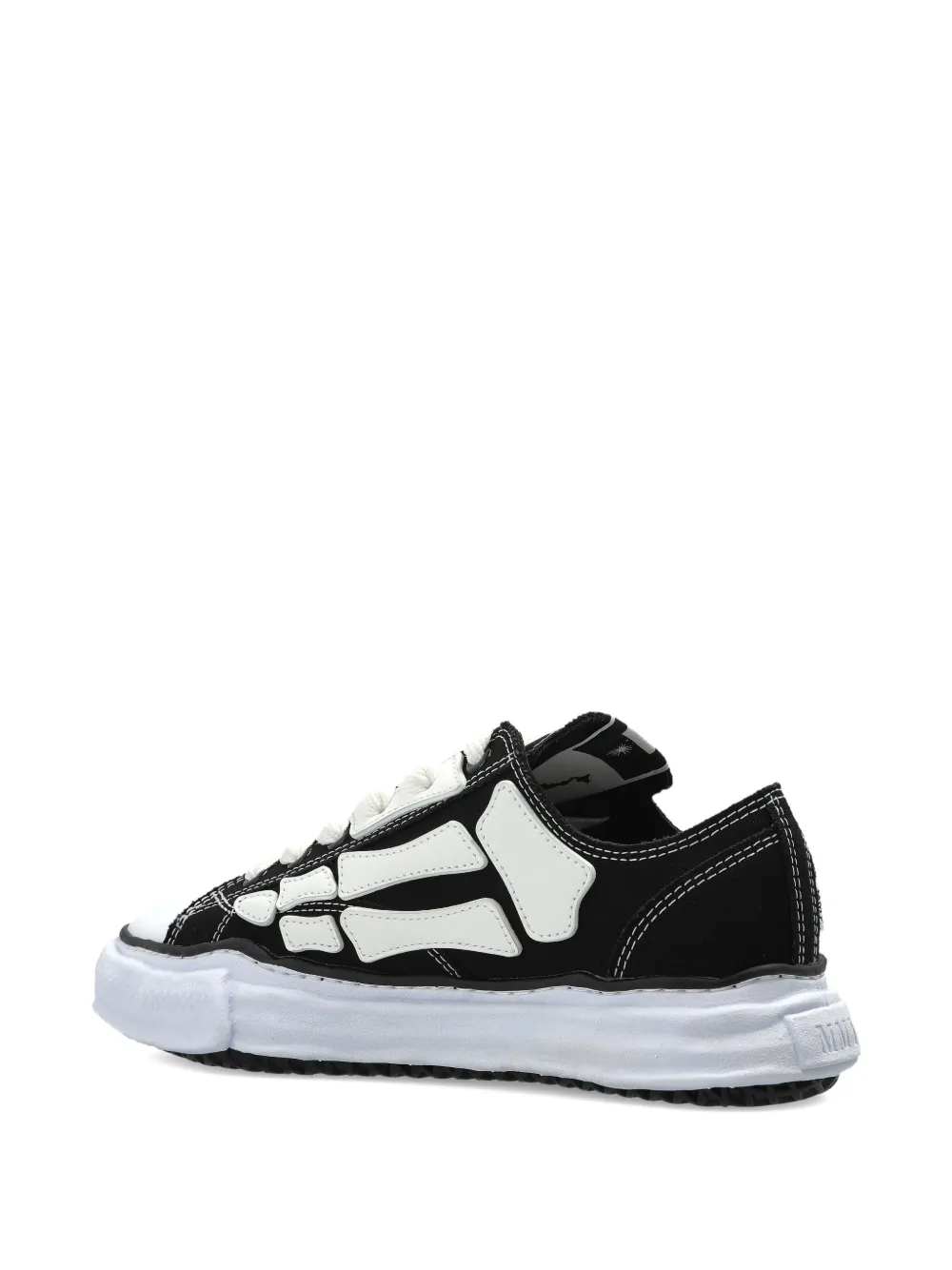 AMIRI x Maison Mihara Yasuhiro skeleton sneakers Zwart