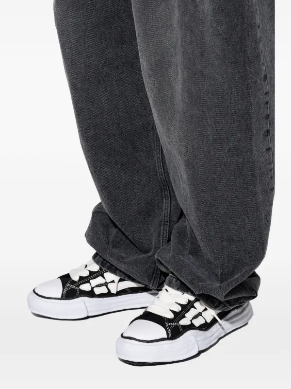 AMIRI x Maison Mihara Yasuhiro Skeleton Sneakers | Black | FARFETCH