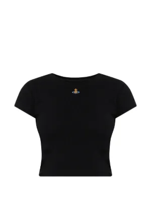 Vivienne Westwood Peru orb-motif Crop Top | White | FARFETCH ZA