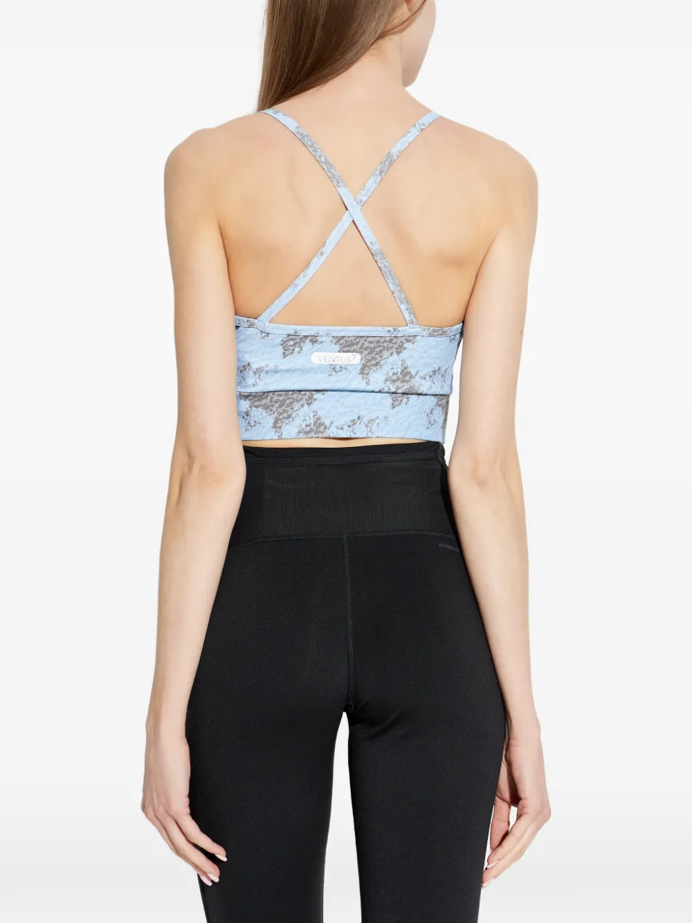 Ea7 Emporio Armani Cropped top Blauw