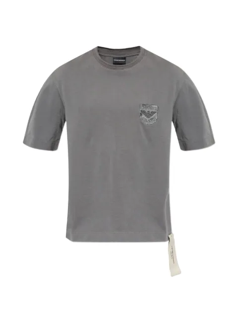 Emporio Armani logo-patch T-shirt