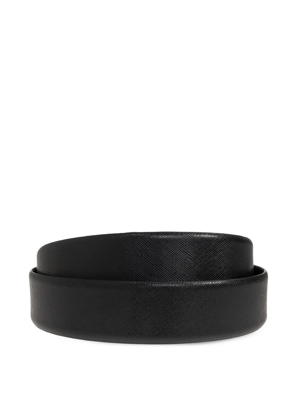 Emporio Armani Riem met logo Zwart