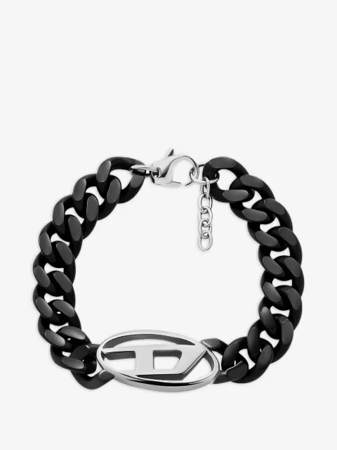 Diesel bracelet à plaque logo