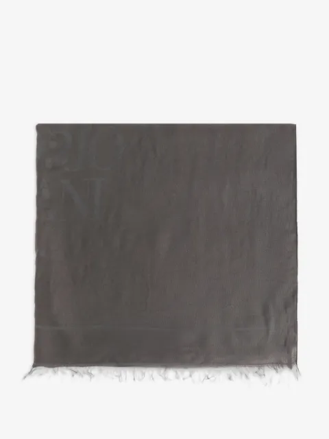 Emporio Armani frayed scarf