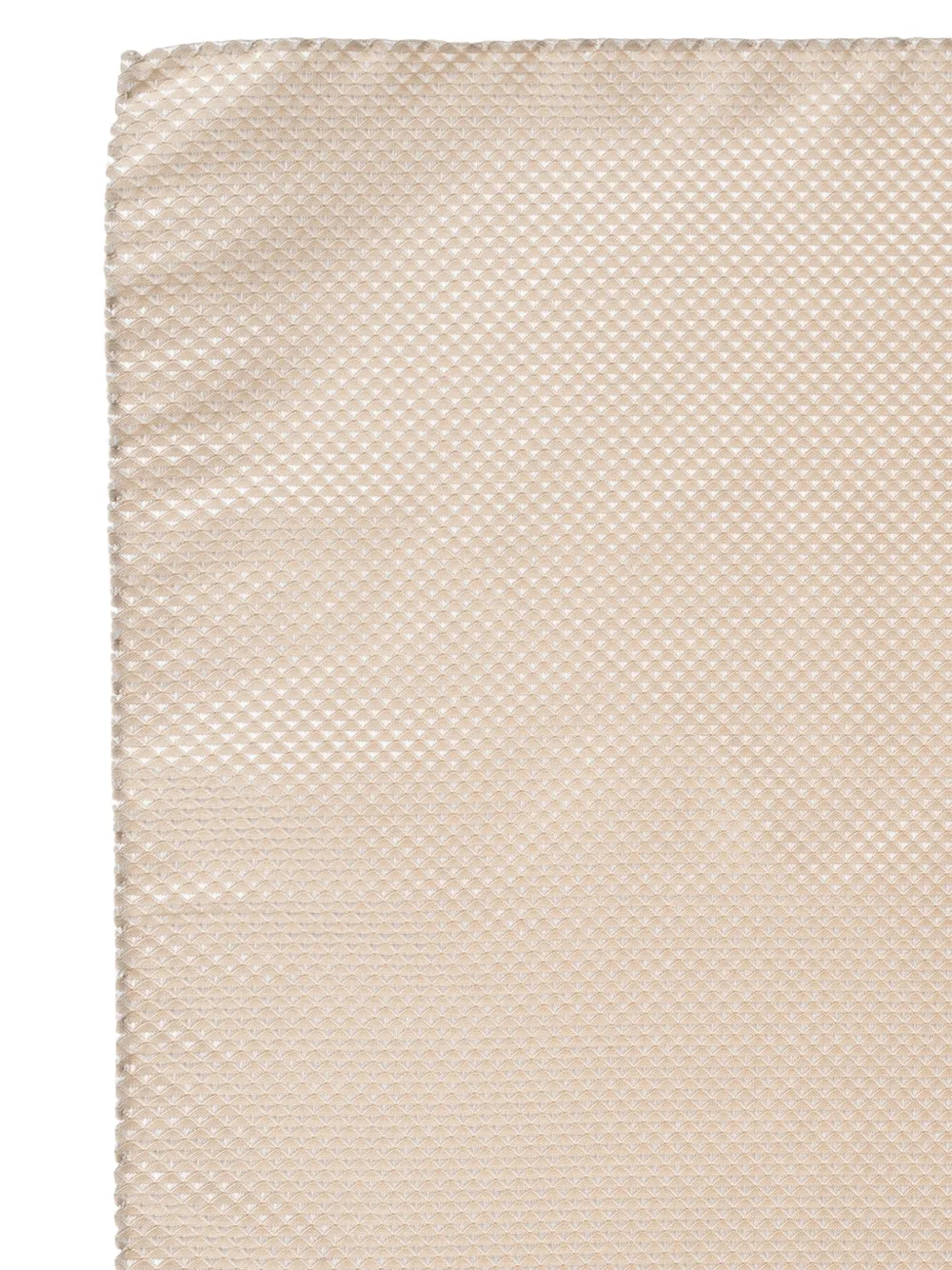  Emporio Armani Silk Pocket Square - Neutrals 