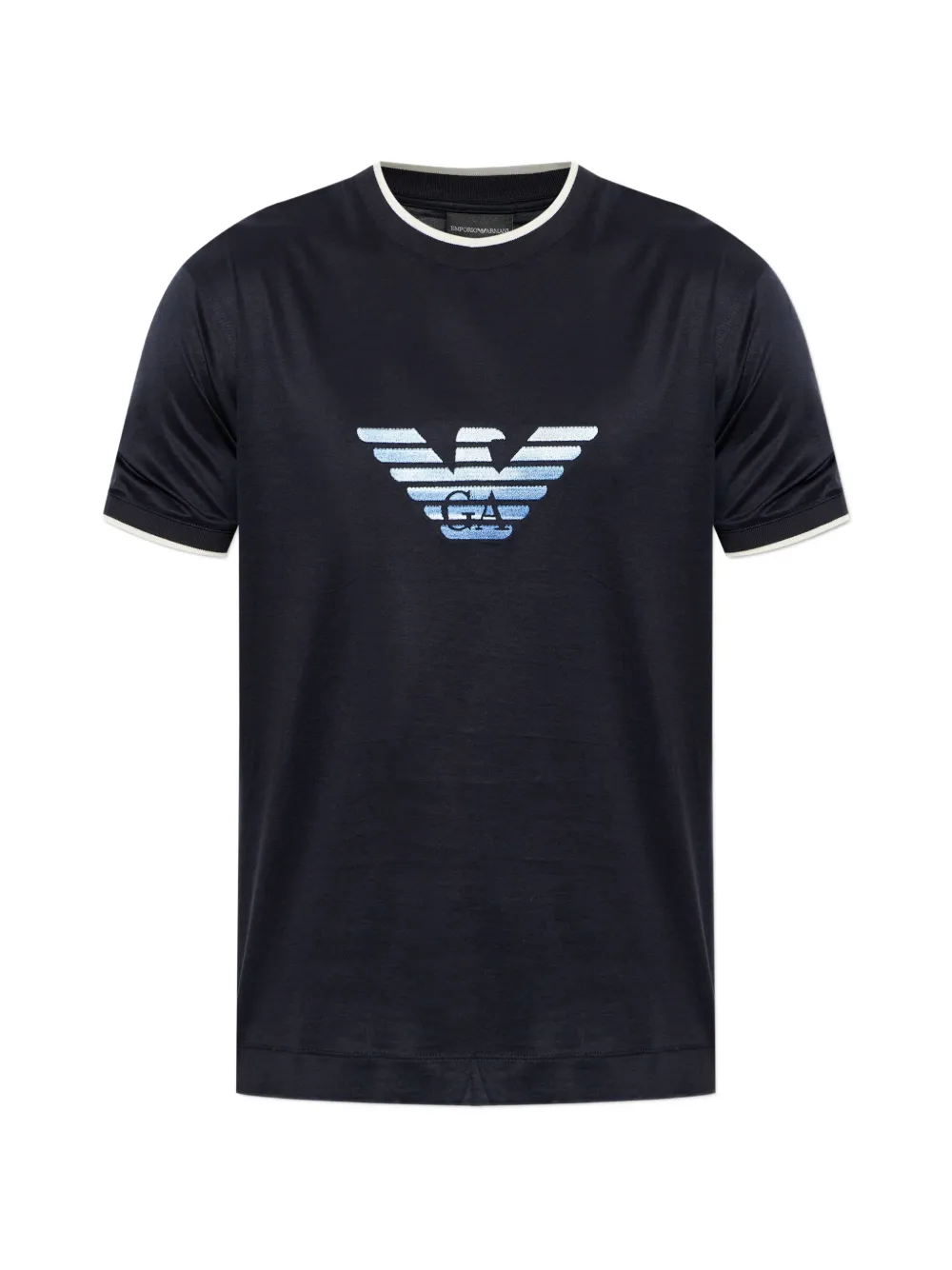 Emporio Armani crew neck T-shirt - Blu