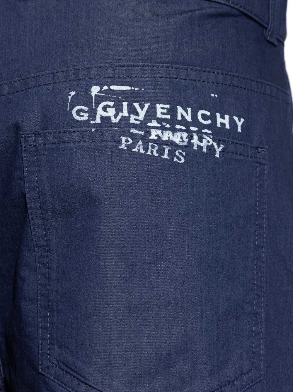 Givenchy Shorts met logo Blauw