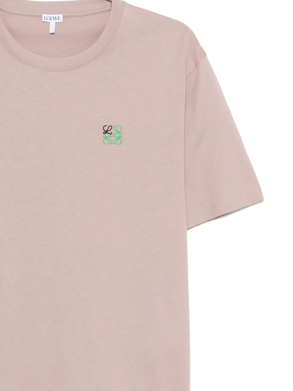  Loewe Crew-neck T-shirt - Pink 