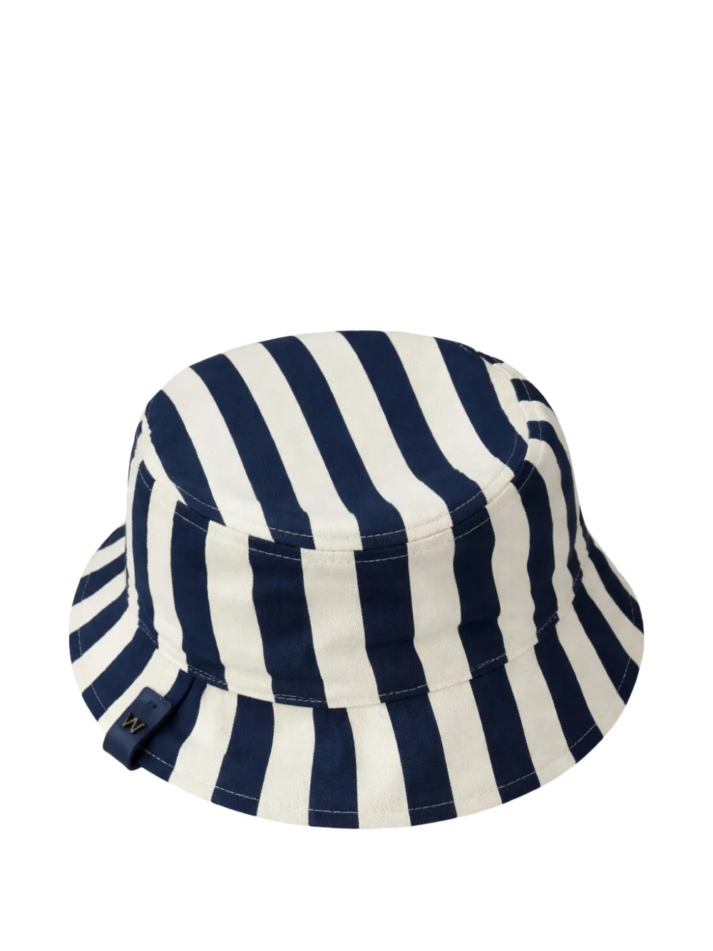 Weekend Max Mara Wkacorona striped bucket hat - Blu