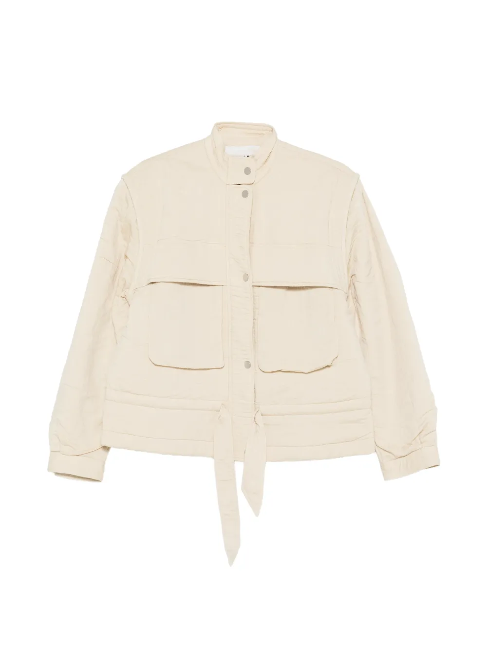 MARANT ÉTOILE patch-pocket tie jacket - Toni neutri