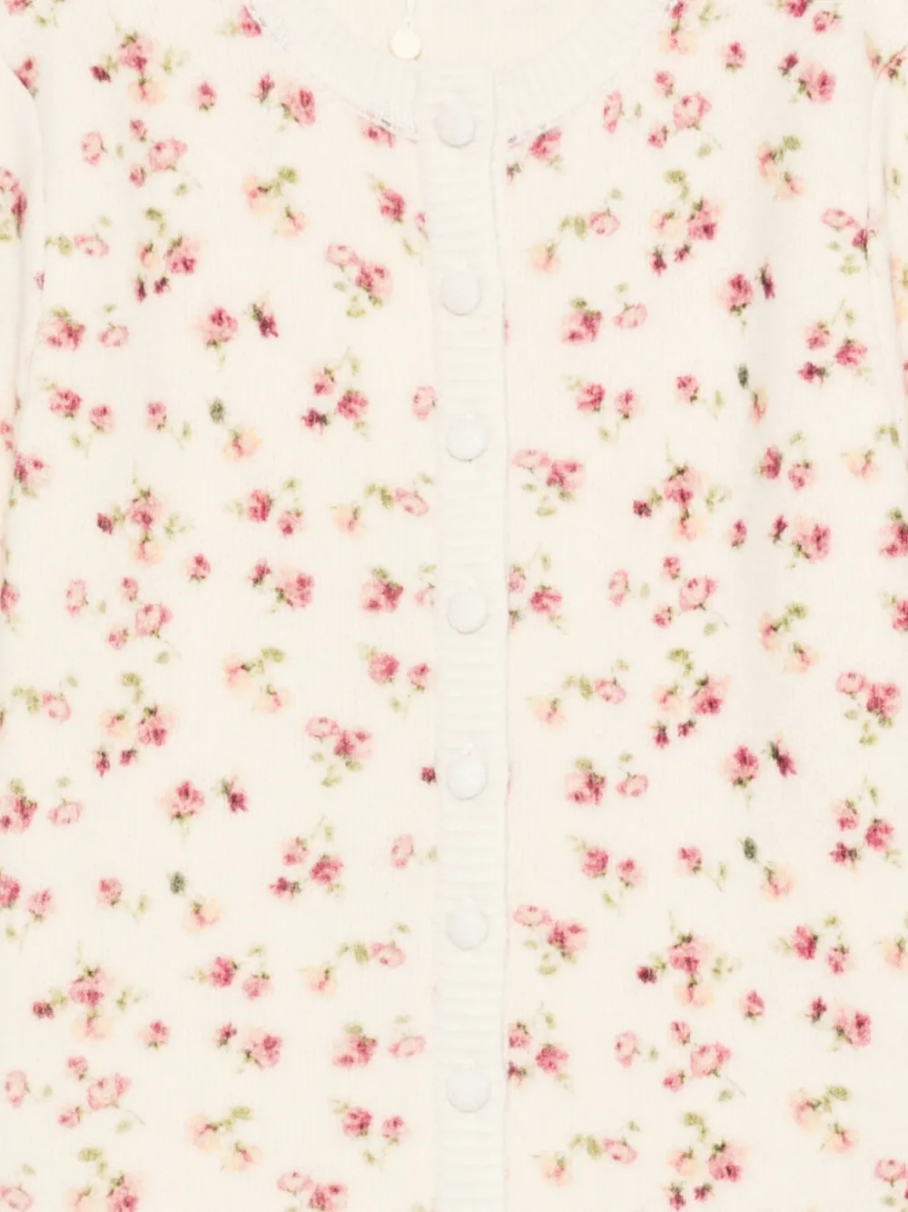 Magda Butrym Vest met bloemen Beige