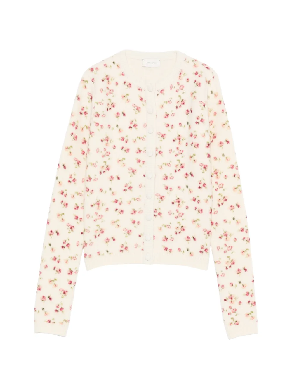 Magda Butrym floral cardigan - Nude