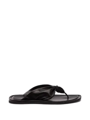 Tod's クロスストラップ サンダル | ブラック | FARFETCH JP
