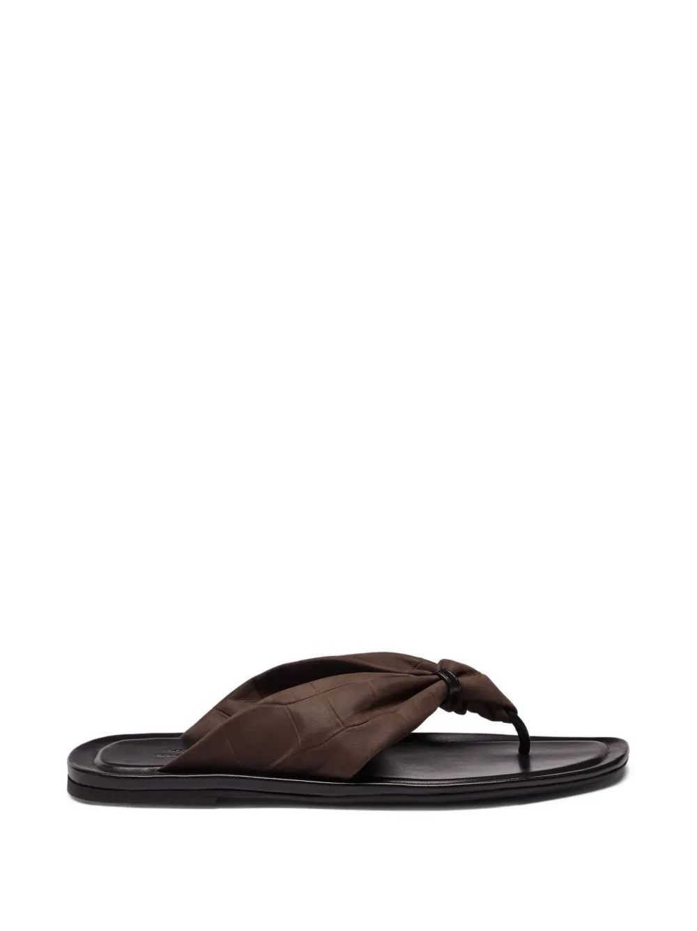 LouLou de Saison Sandalen aus Leder - Braun
